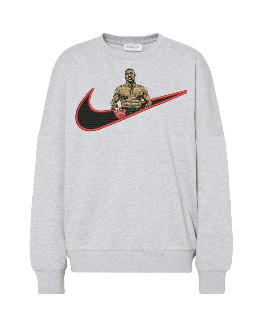 Sweatshirt Gym Mike Tyson 2 Grey Boostclub