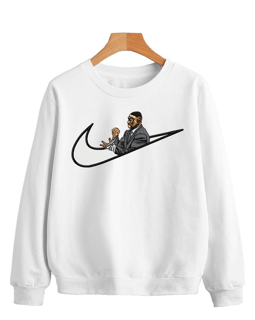 Sweatshirt Gym Mike Tyson White Boostclub