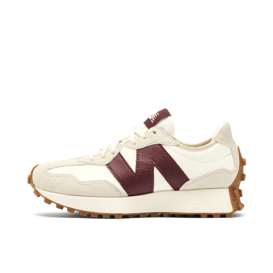 New Balance 327 Moonbeam Classic Burgundy Womens Boostclub