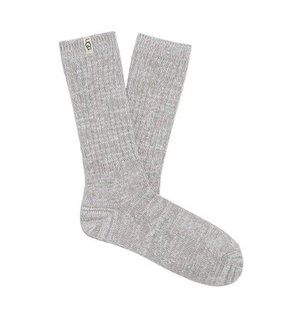 Gray sock on a light gray background