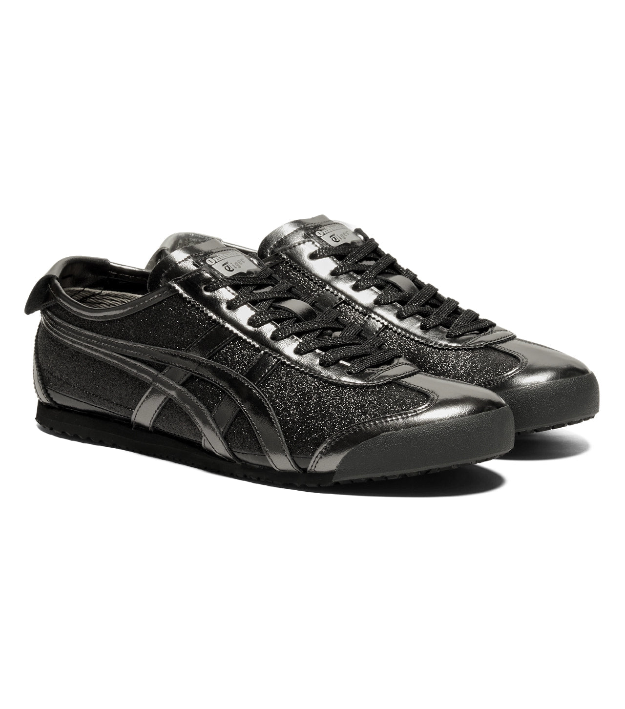 Onitsuka Tiger Mexico 66 Glitter Pack Black Gunmetal -Preorder Boostclub