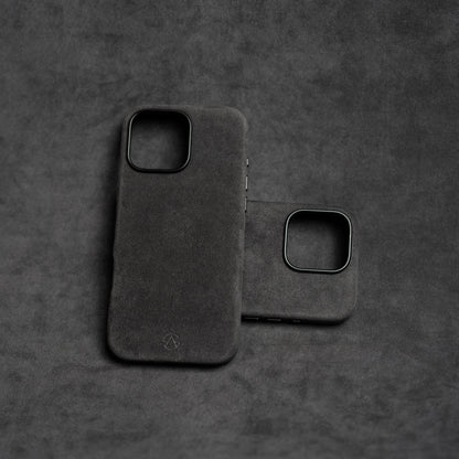 Iphone 15 Pro - Alcantara Case Space Grey Boostclub
