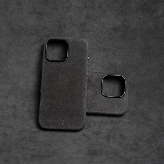 Iphone 15 Pro - Alcantara Case Space Grey Boostclub