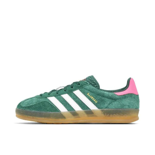 Adidas Gazelle Indoor Collegiate Green Pink My Store