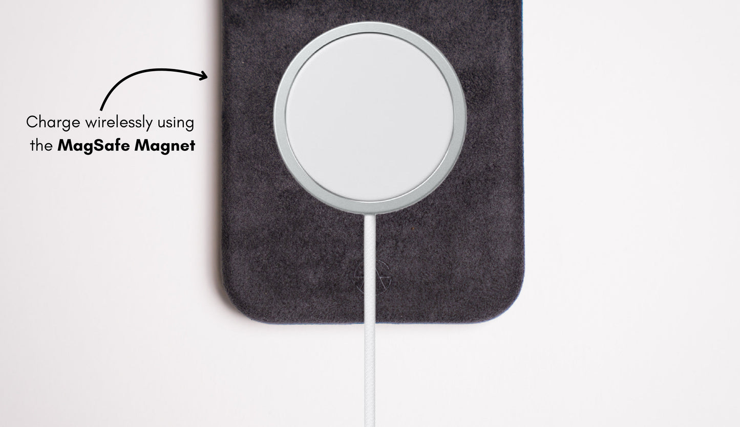 Iphone 15 Pro - Alcantara Case Space Grey Boostclub