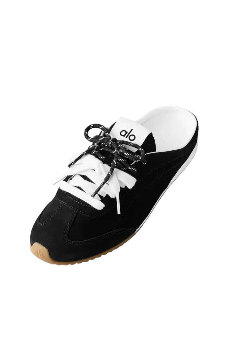 Alo Sunset Sneaker Mule Black -Preorder Boostclub
