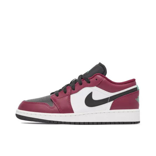 Air Jordan 1 Low Dark Beetroot Roma Green GS -Preorder My Store