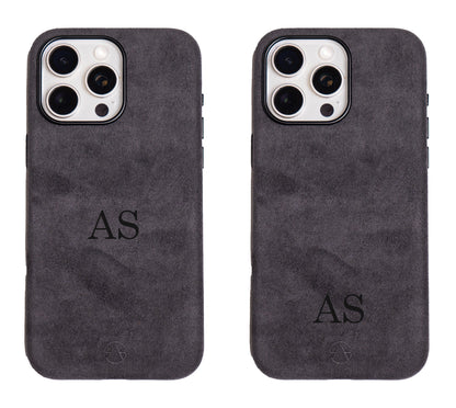 Iphone 16 Pro - Alcantara Case Burgundy Boostclub