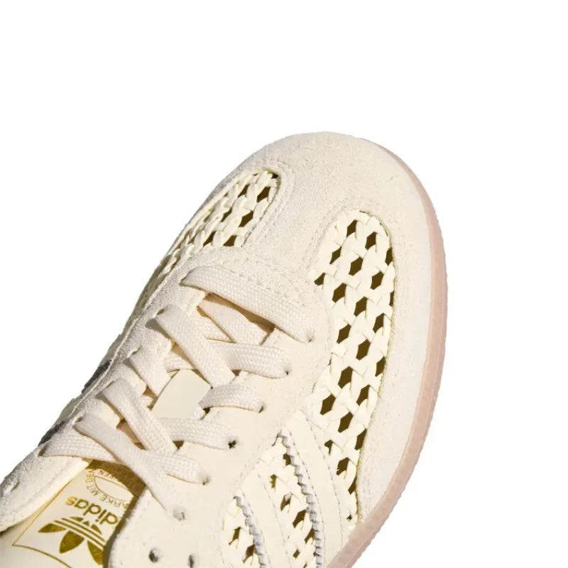 Adidas Samba OG Mule Woven Basketweave Cream White -Preorder My Store
