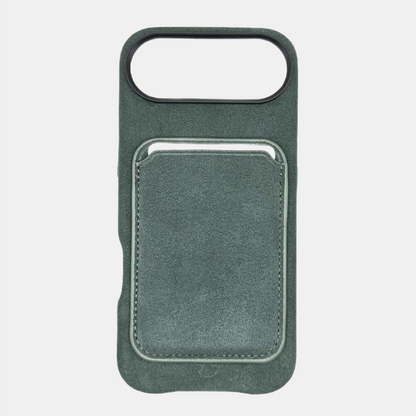 Iphone Air - Alcantara Case Midnight Green