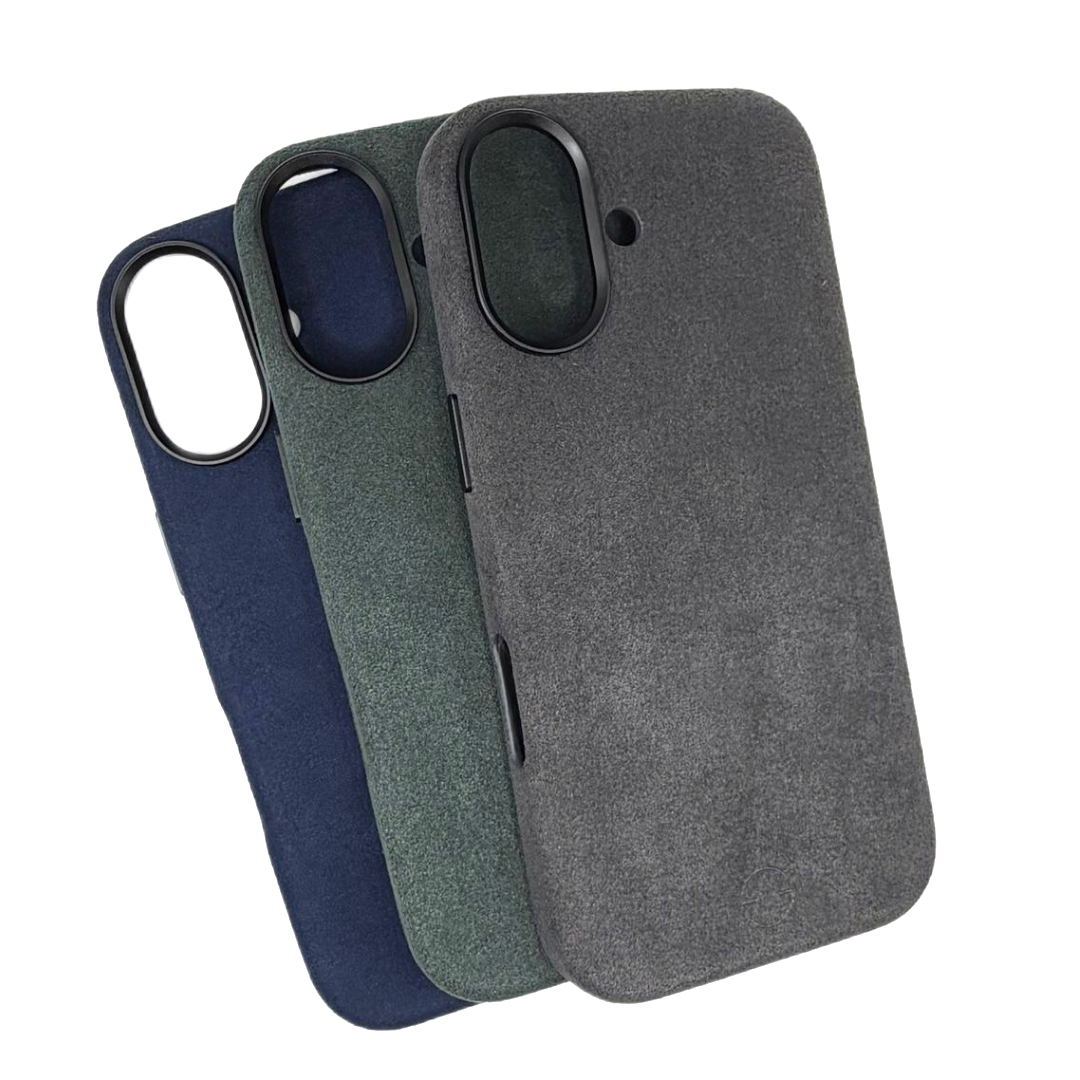 Iphone 17 - Alcantara Case Midnight Green