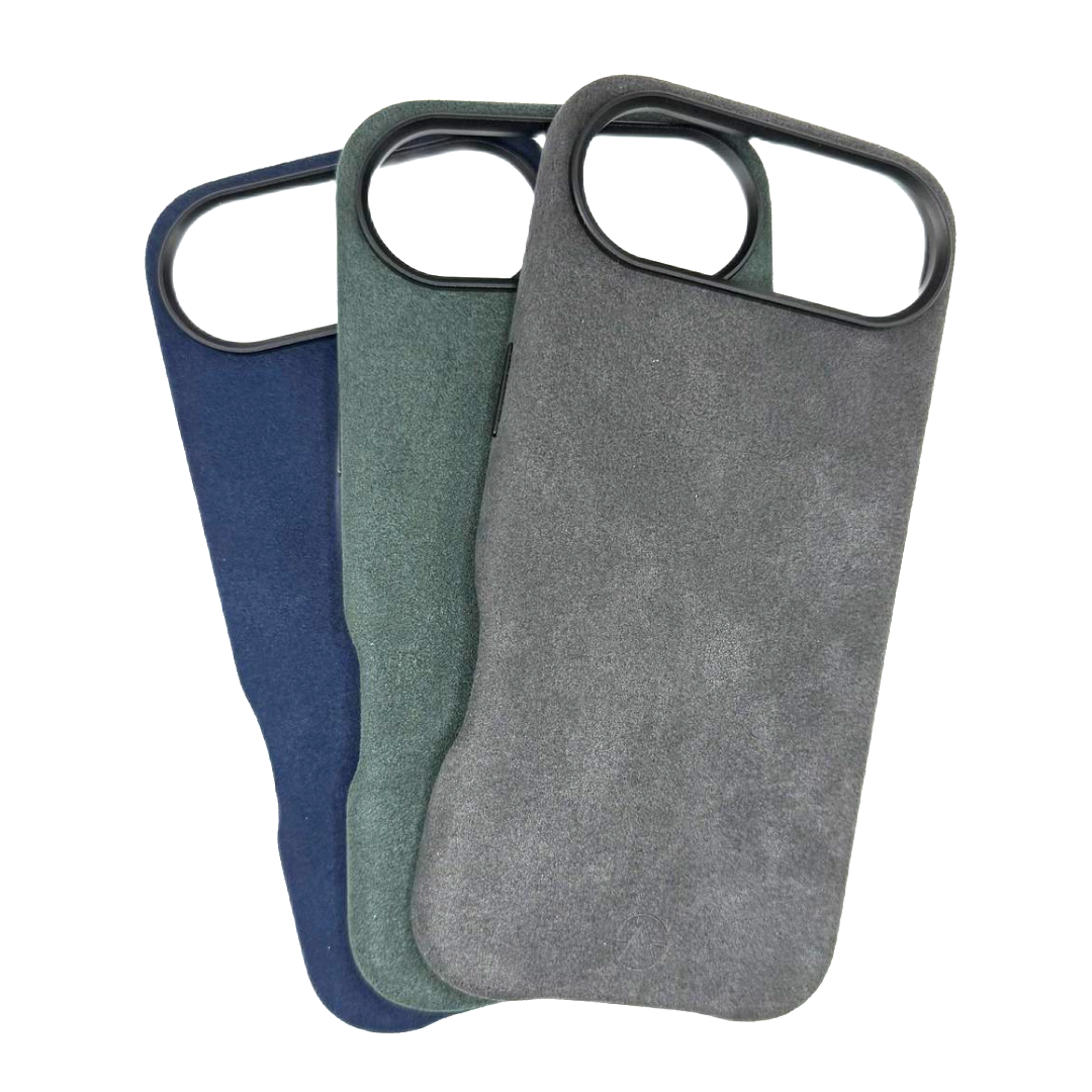 Iphone Air - Alcantara Case Midnight Green