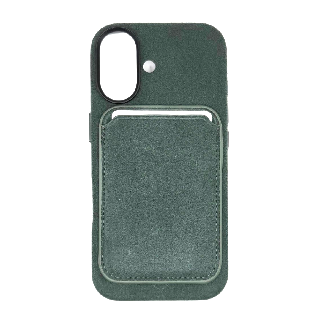 Iphone 17 - Alcantara Case Midnight Green