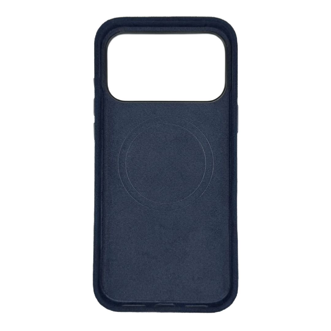 Iphone 17 Pro Max - Alcantara Case Navy Blue