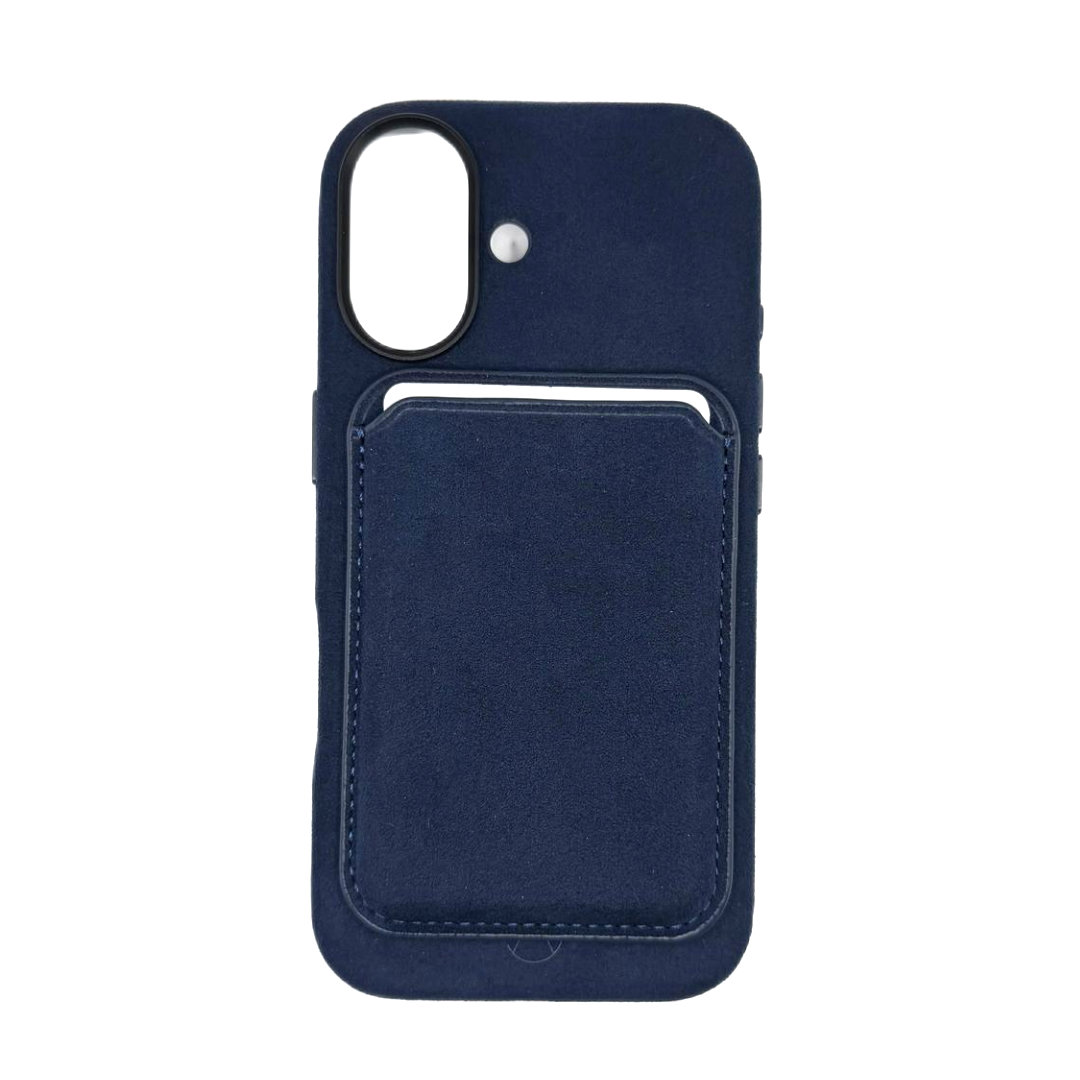 Iphone 17 - Alcantara Case Navy Blue
