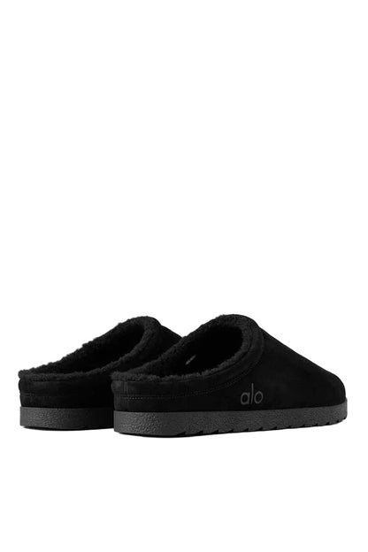 Alo Sherpa Recovery Slipper Black -Preorder Boostclub