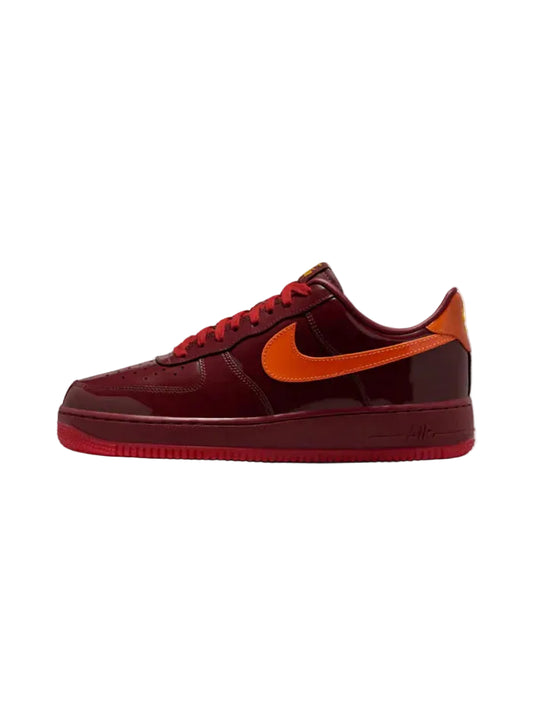 Nike Air Force 1 Low Patent Leather Dark Team Red Safety Orange -Preorder My Store