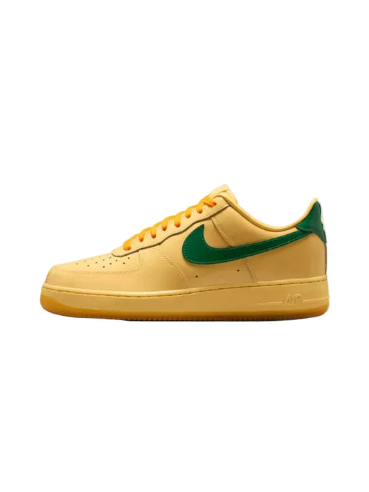 Nike Air Force 1 Low Patent Leather Topaz Gold Pine Green -Preorder My Store