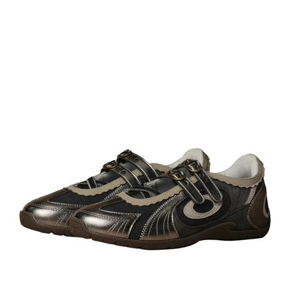 Old Order Turbo Lite Mary Jane Sneakers - Brown Tales -Preorder Boostclub