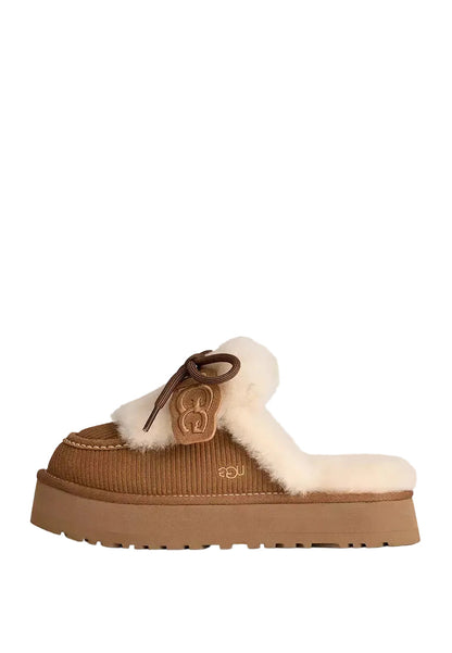 UGG DISQUETTE Heritage Slipper Chestnut -Preorder Boostclub